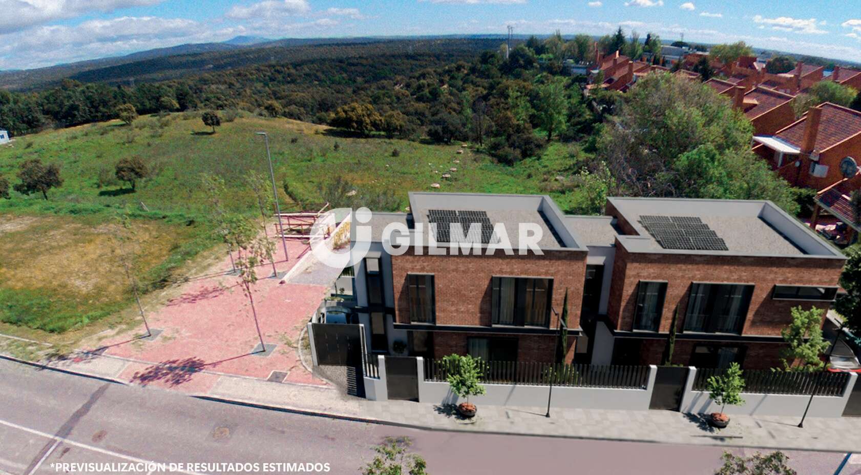 Semi-detached house Accommodation in Madrid
